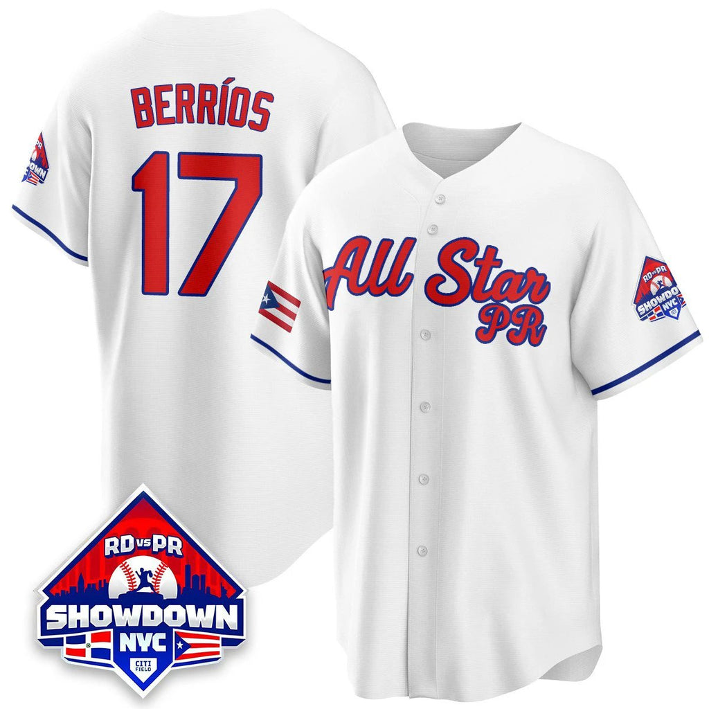 Puerto Rican Jersey #25 Puerto Rican Baseball All-Star 2025 Stitched Blue by My Store