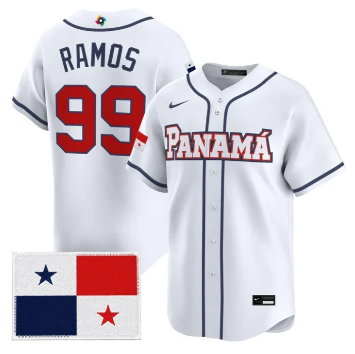 Jose Ramos Jersey #99 Team Panama 2026 World Baseball Classic Stitched by My Store
