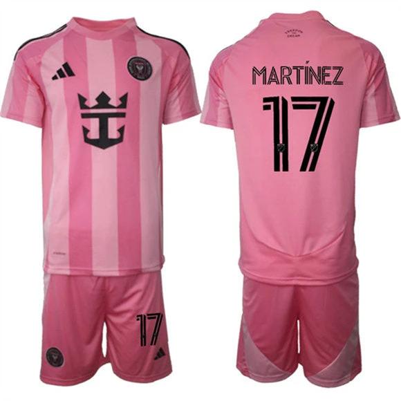 Josef Martínez Jersey #17 Inter Miami CF Pink Home 2025 - 26 Soccer Suit by Soccer Jersey
