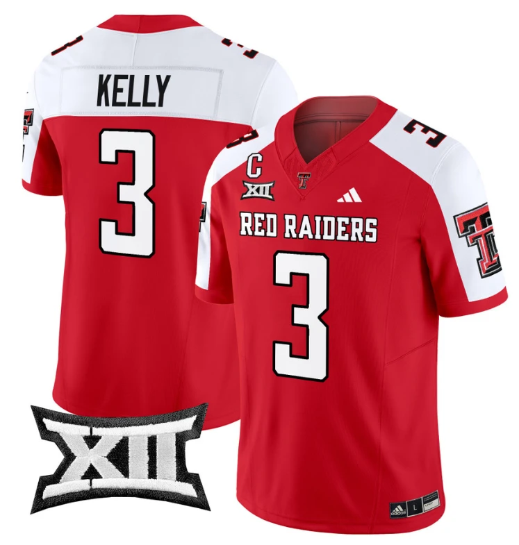Josh Kelly Jersey #3 Texas Tech Red Raiders Vapor Limited Football Red Alternate by My Store