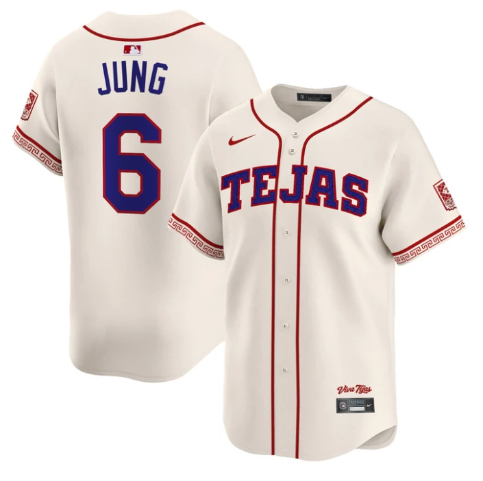 Josh Jung Jersey #6 Texas Rangers 2026 City Connect Premier Stitched by My Store