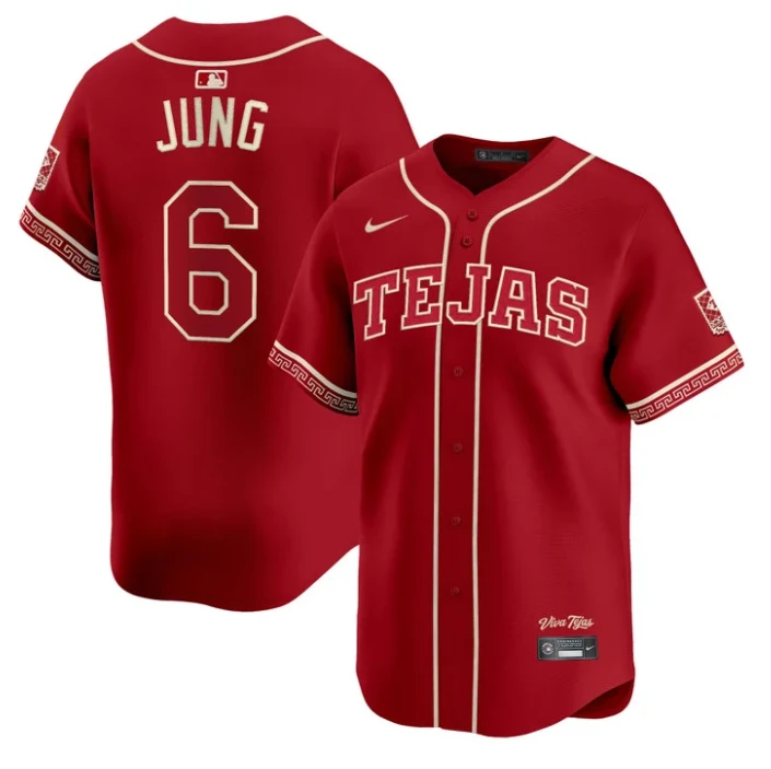 Josh Jung Jersey #6 Texas Rangers 2026 City Connect Premier Stitched by My Store