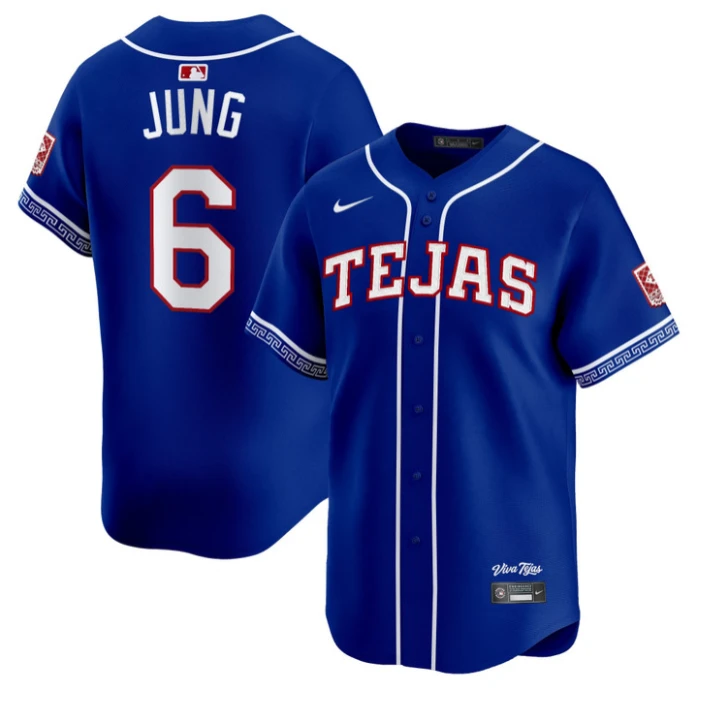 Josh Jung Jersey #6 Texas Rangers 2026 City Connect Premier Stitched by My Store