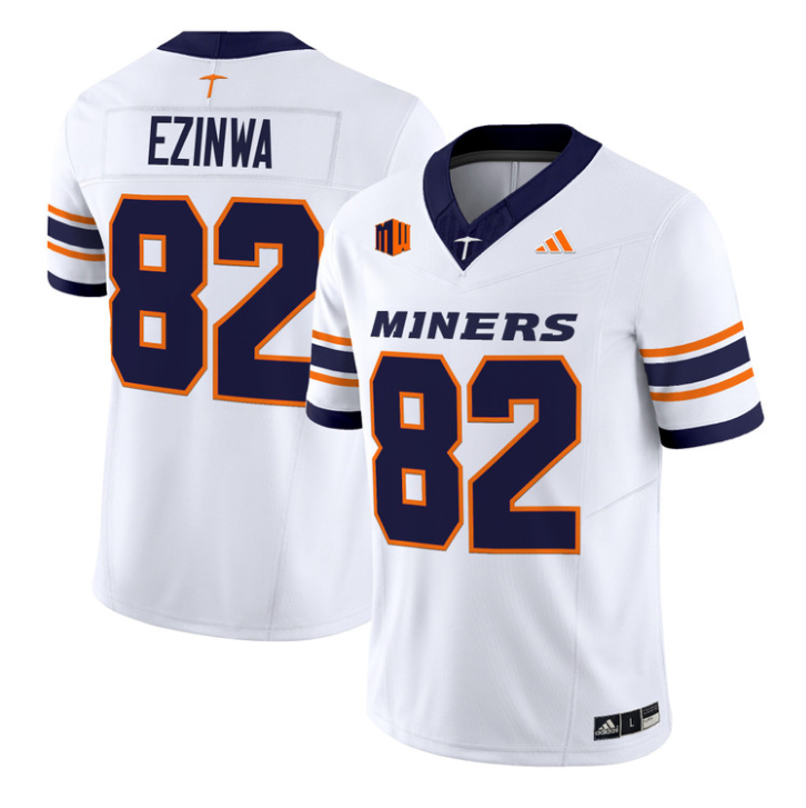 Judah Ezinwa Jersey #82 UTEP Miners 2016 Vapor Limited Stitched