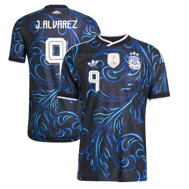 Julian Alvarez Jersey #9 Argentina 2026 National Team Soccer by Soccer Jersey