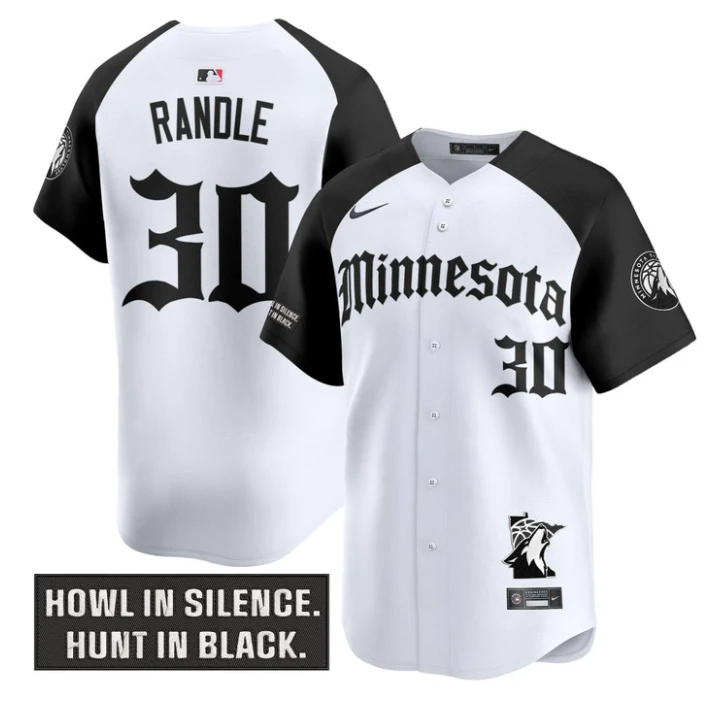 Julius Randle Jersey #30 Minnesota Timberwolves Gothic North Howl Edition by My Store