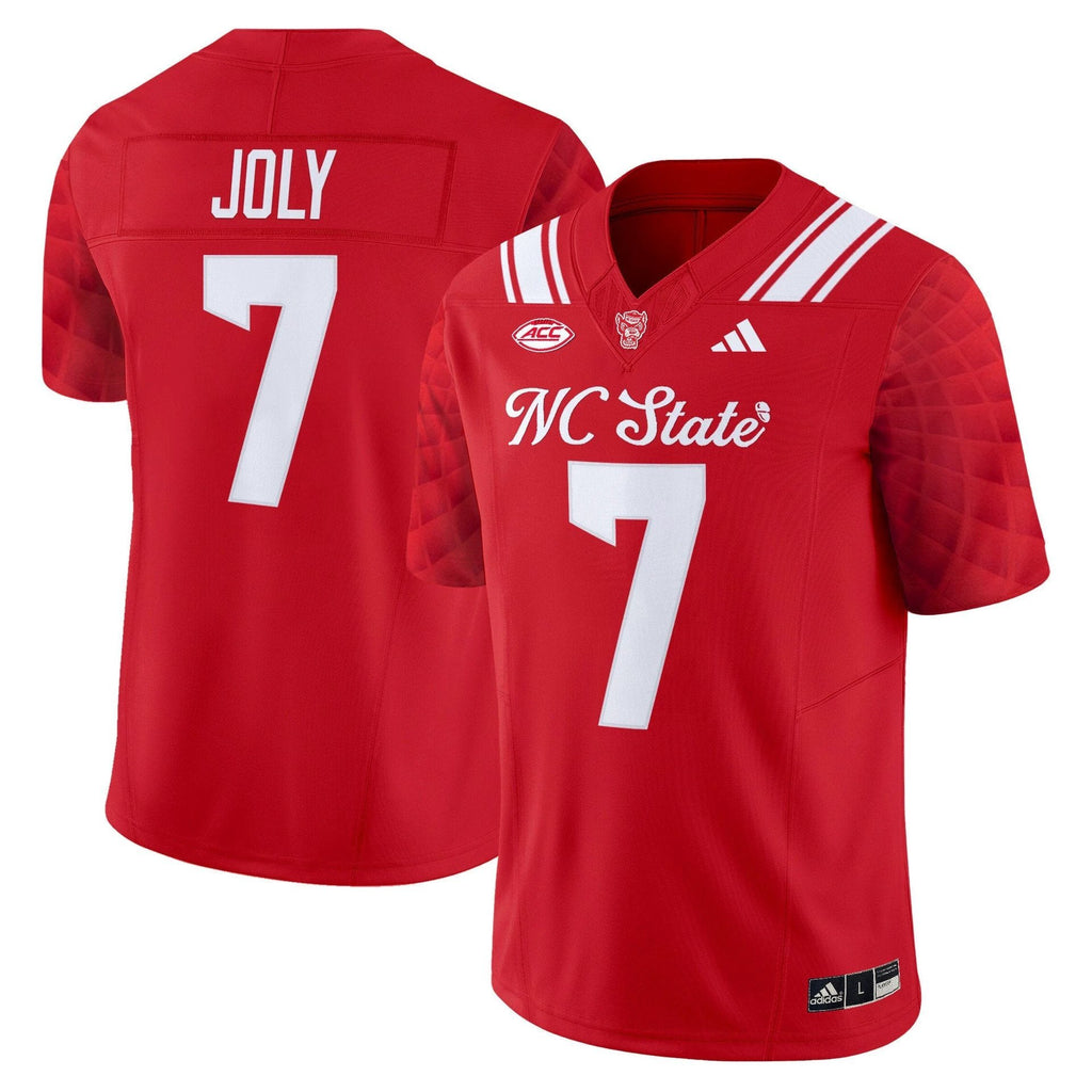 Justin Joly Jersey #7 NC State Wolfpack City of Oaks 2025 Limited Stitched by My Store NCAA Football Jerseys