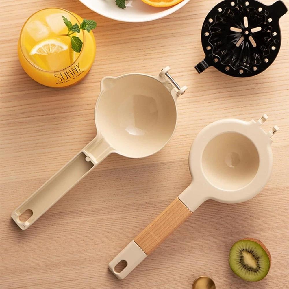 Elegant Stainless Steel Manual Lemon Squeezer by Casa & Beyond
