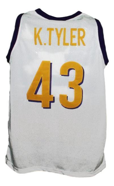 K.Tyler Jersey #43 The 6th Movie Huskies Basketball New White by My store basketball