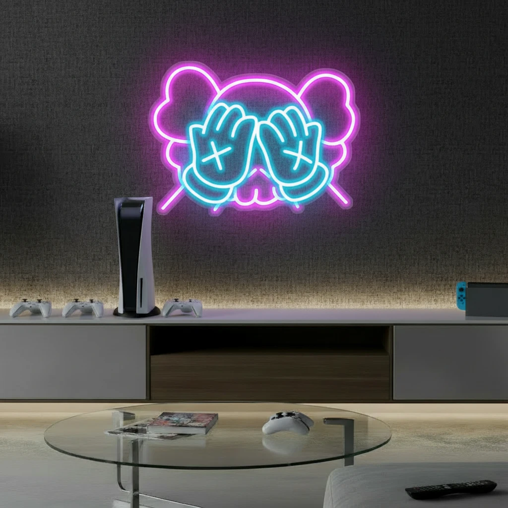 KAW Anime Neon Sign Home Decor Personalized Gift by Neonchics