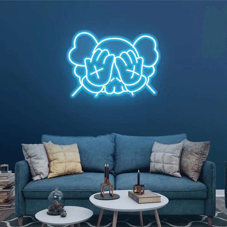 KAW Anime Neon Sign Home Decor Personalized Gift by Neonchics