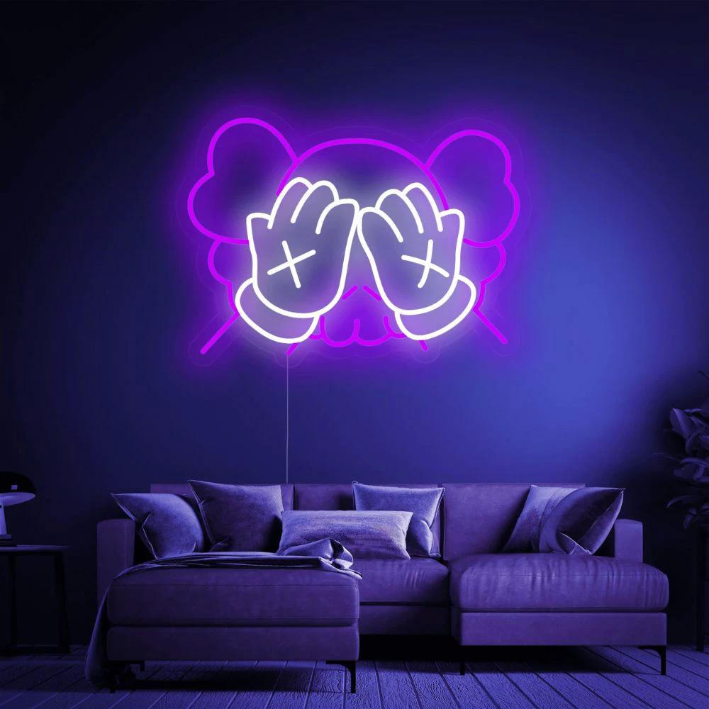 KAW Anime Neon Sign Home Decor Personalized Gift by Neonchics