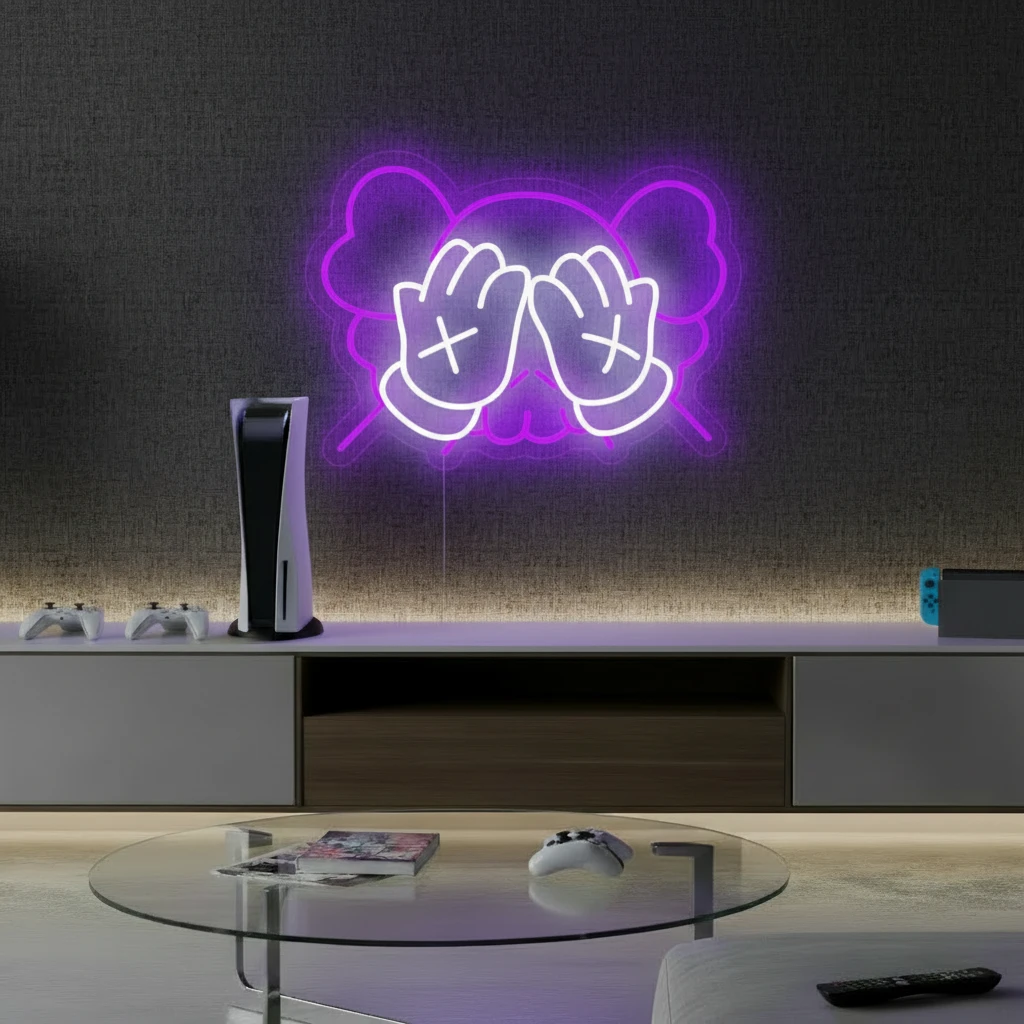 KAW Anime Neon Sign Home Decor Personalized Gift by Neonchics