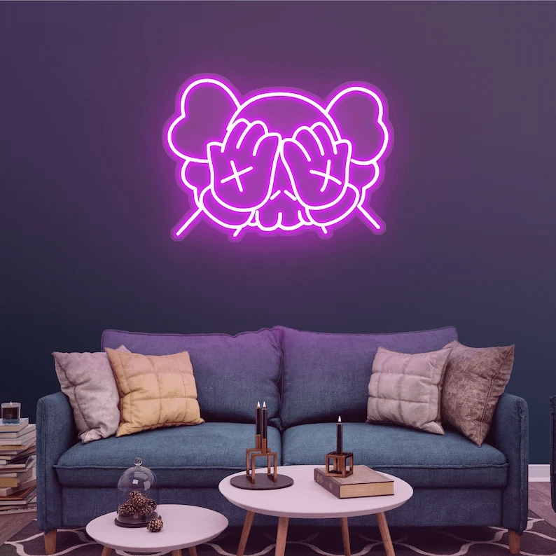 KAW Anime Neon Sign Home Decor Personalized Gift by Neonchics