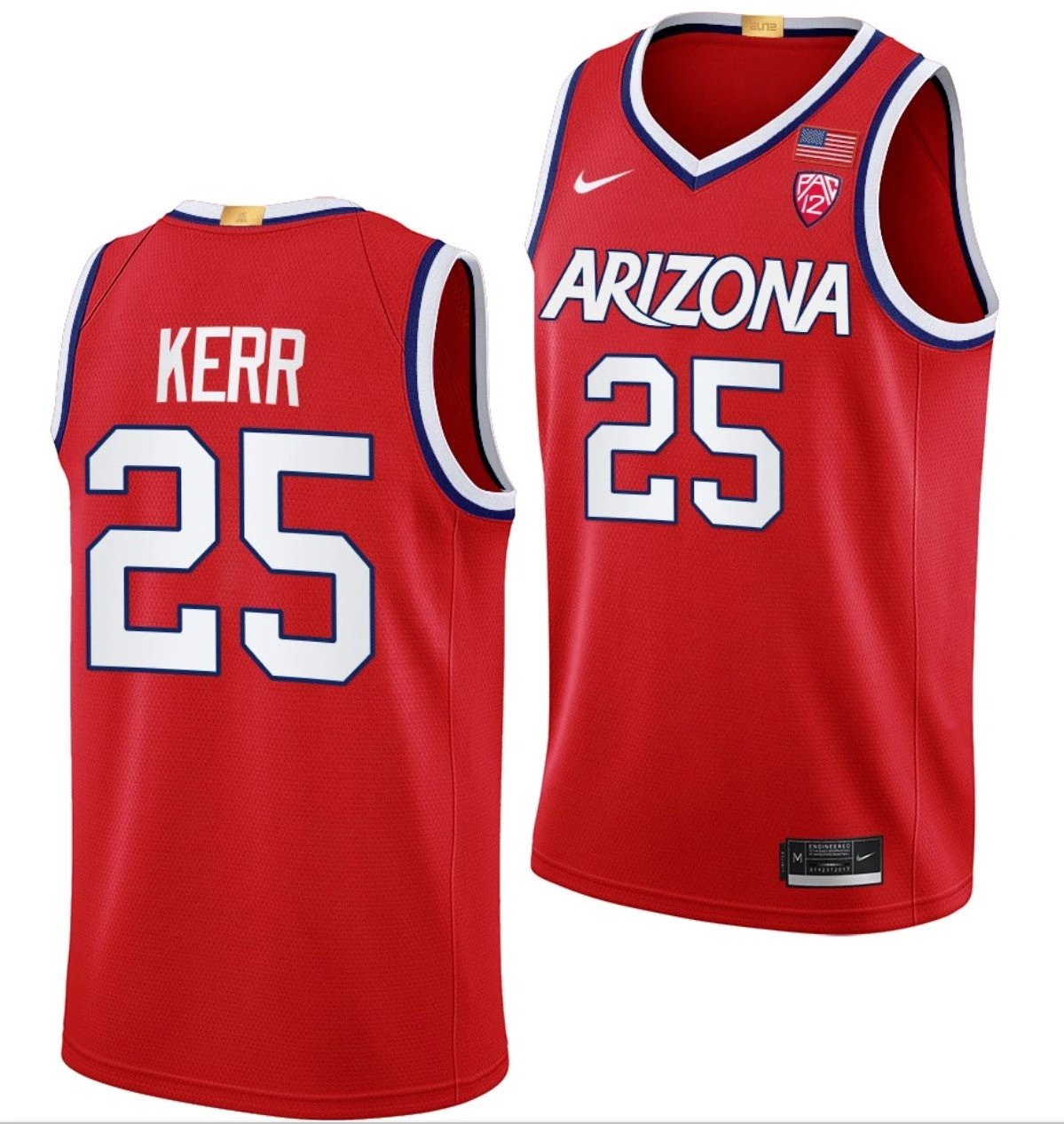 Kerr Kriisa Jersey Arizona Wildcats College Basketball Limited #25 by My store basketball