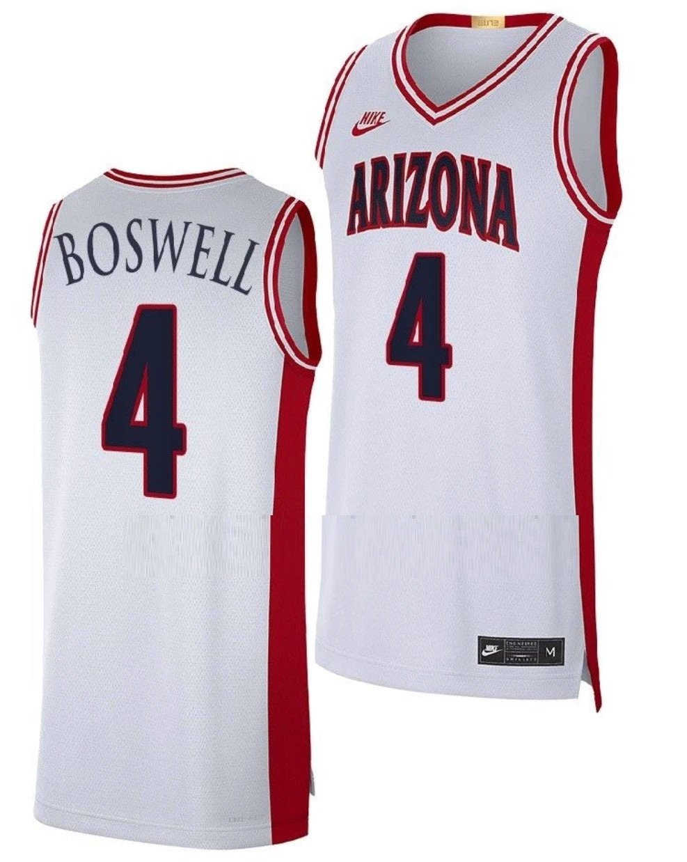 Kylan Boswell Jersey Arizona Wildcats College Basketball Limited #4 by My store basketball
