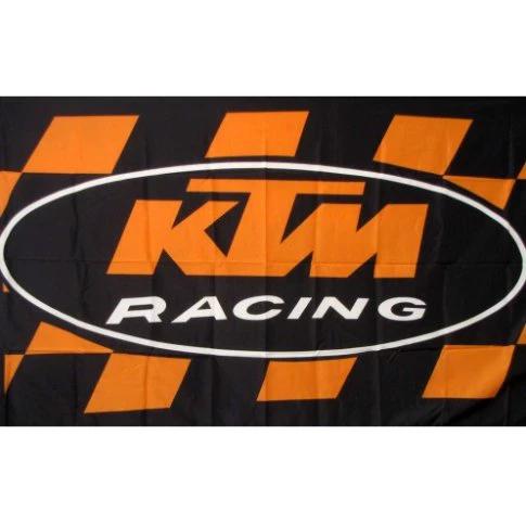 KTM Flag 3X5 Ft Polyester Banner USA 90x150cm by flagsjustdoit