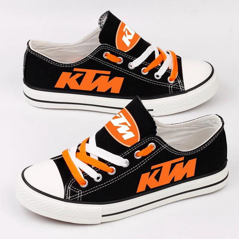 KTM MotoGP Canvas Sneakers Shoes For Men Women Fans by Crocs