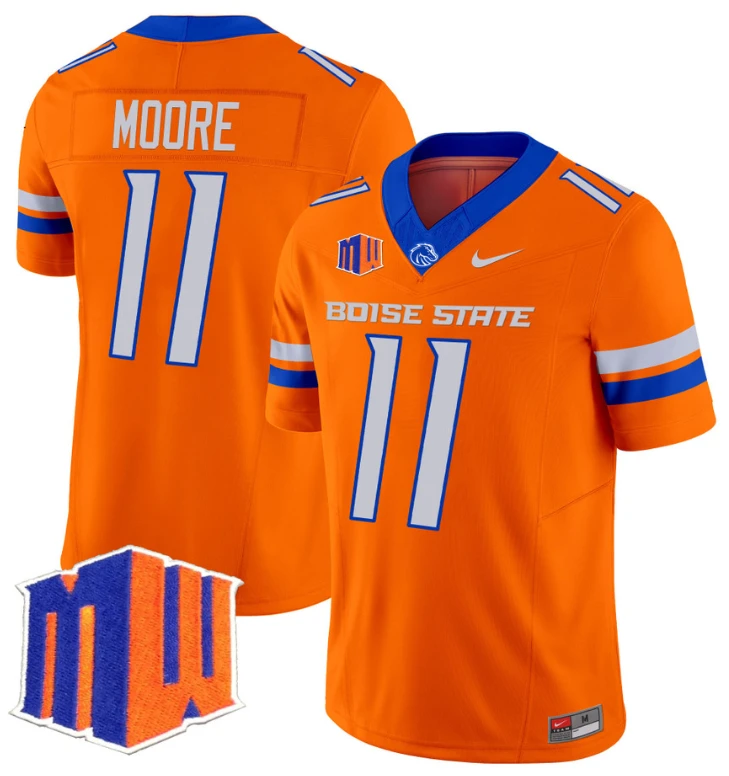 Kellen Moore Jersey #11 Boise State Broncos Vapor Limited College Football Stitched Orange by My Store