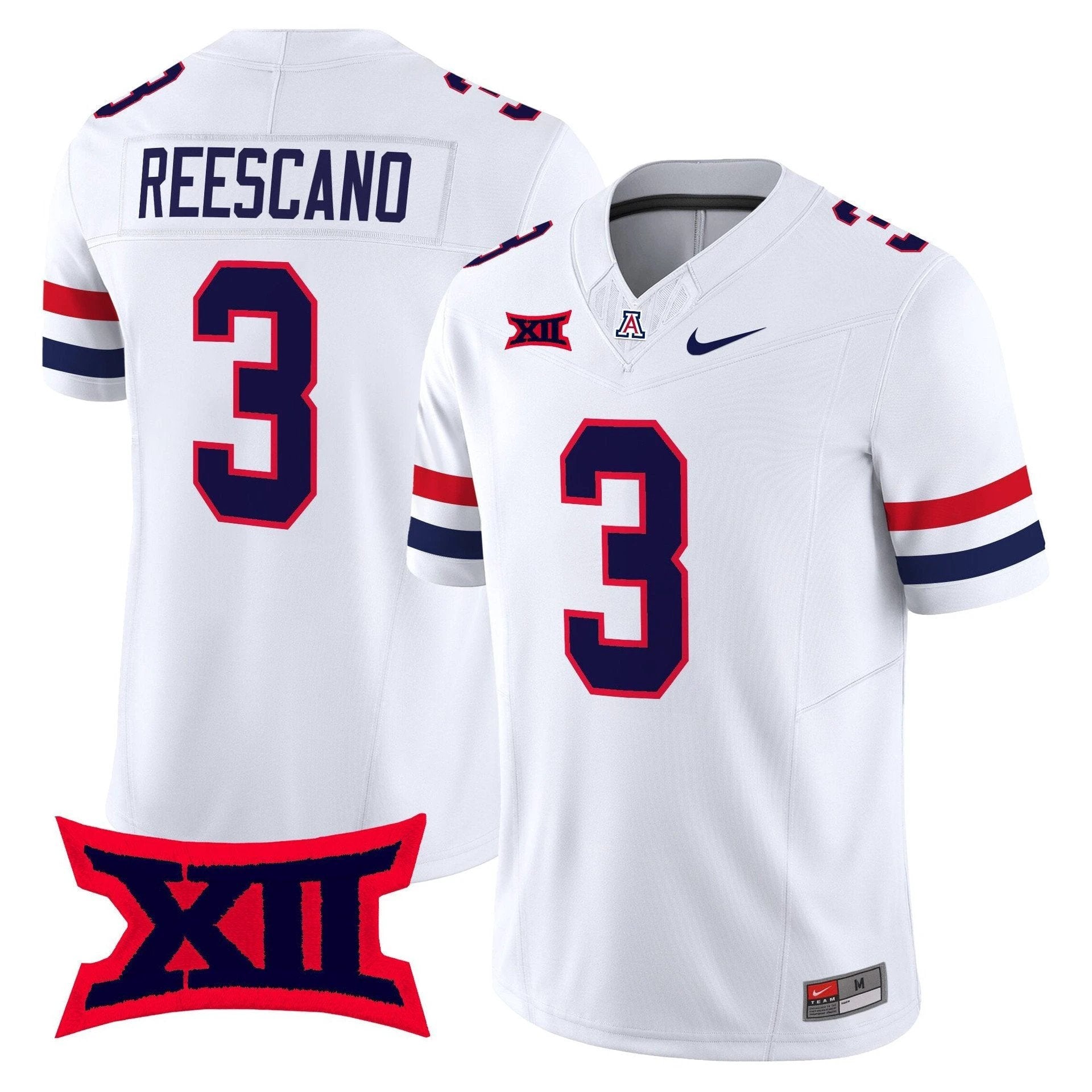 Kedrick Reescano Jersey #3 Arizona Wildcats 2025 Limited Stitched White by My Store