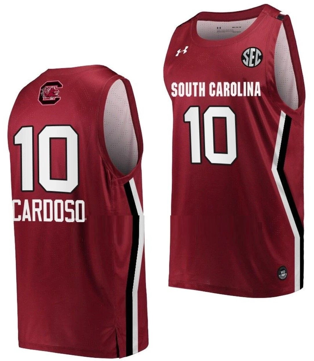 Kamilla Cardoso Jersey South Carolina Gamecocks College Basketball Wine #10 by My store basketball