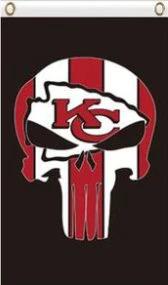 Kansas City Chiefs Digital Vertical Flag 3X5 Ft Polyester Banner USA 90x150cm by flagsjustdoit
