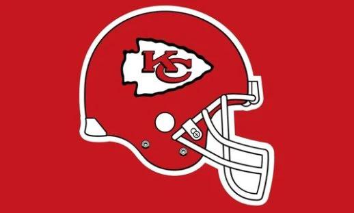 Kansas City Chiefs Helmet Red Flag 3X5 Ft Polyester Banner USA 90x150cm by flagsjustdoit
