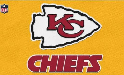 Kansas City Chiefs Team Flag 3X5 Ft Polyester Banner USA 90x150cm by flagsjustdoit