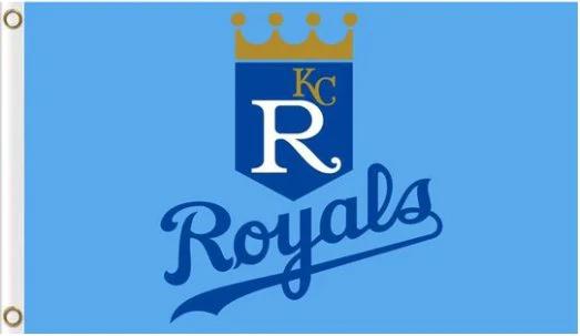 Kansas City Royals Flag Baseball US 3X5Ft Banner USA Polyester with Brass Grommets - 3 by flagsjustdoit