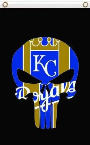 Kansas City Royals flags Digital Print US 3X5Ft Banner USA Polyester with Brass Grommets by flagsjustdoit