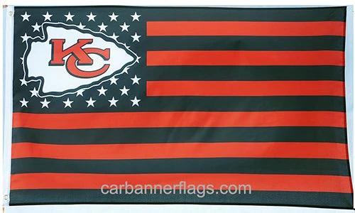 Kansas City Chiefs Flag-3x5 FT Banner-100% polyester-super bowl by flagsshop