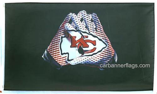 Kansas City Chiefs Flag-3x5 FT Banner-100% polyester-super bowl by flagsshop