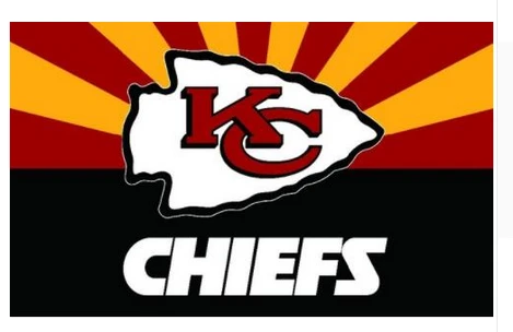 Kansas City Chiefs Flag-3x5 FT Banner-100% polyester-super bowl by flagsshop