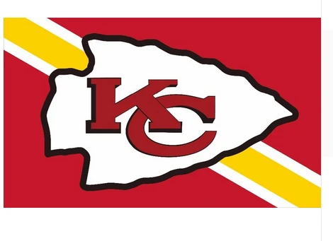 Kansas City Chiefs Flag-3x5 FT Banner-100% polyester-super bowl by flagsshop