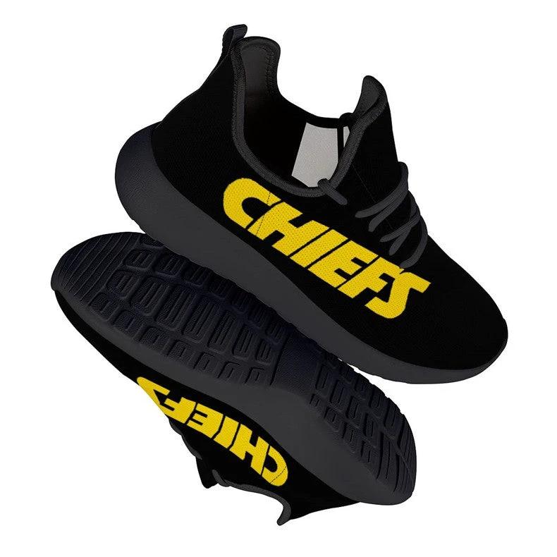 Kansas City Chiefs Team Name Limited Sneaker Shoes For Men Women Fans by Crocs