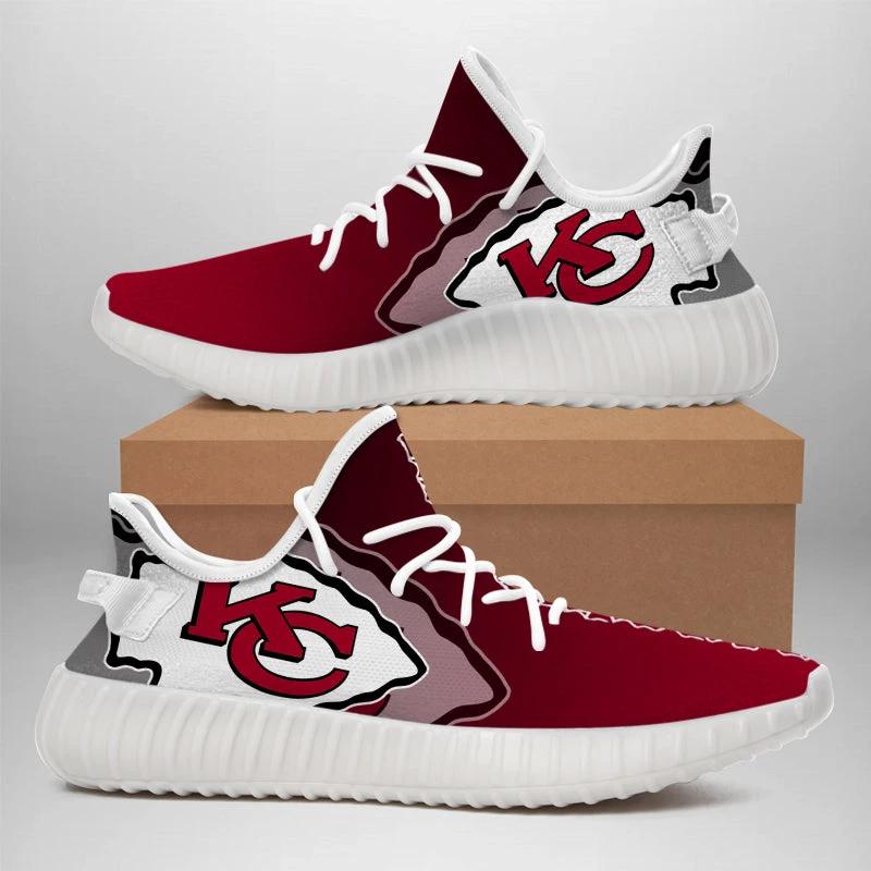 Kansas City Chiefs NFL 350v Yeezy Sneakers For Men Women Fans by Crocs