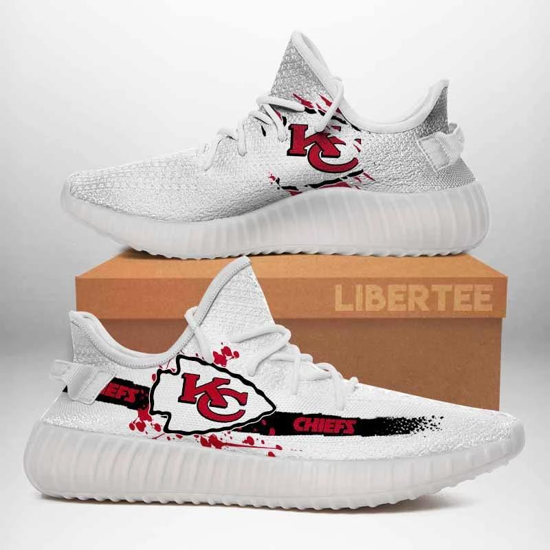 Kansas City Chiefs NFL 350v Yeezy Sneakers For Men Women Fans by Crocs