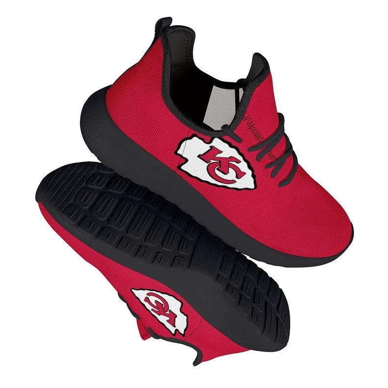 Kansas City Chiefs Team Name Limited Sneaker Shoes For Men Women Fans by Crocs