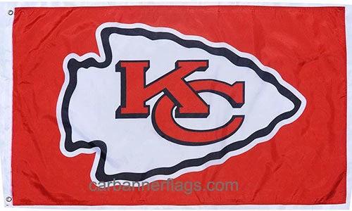 Kansas City Chiefs Flag-3x5 FT Banner-100% polyester-super bowl by flagsshop