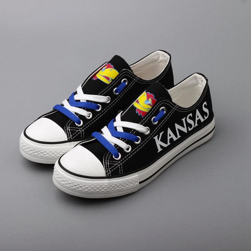 Kansas Jayhawks-secondary Sport Sneakers Shoes For Men Women Fans by Crocs