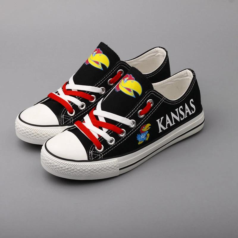 Kansas Jayhawks-secondary Sport Sneakers Shoes For Men Women Fans by Crocs