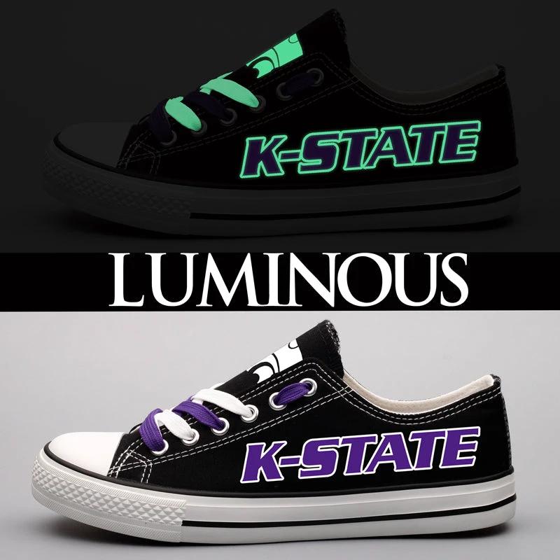 Kansas State Wildcats Sport Sneakers Shoes For Men Women Fans by Crocs