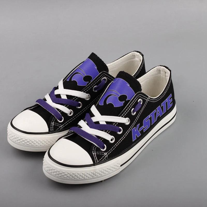 Kansas State Wildcats Sport Sneakers Shoes For Men Women Fans by Crocs