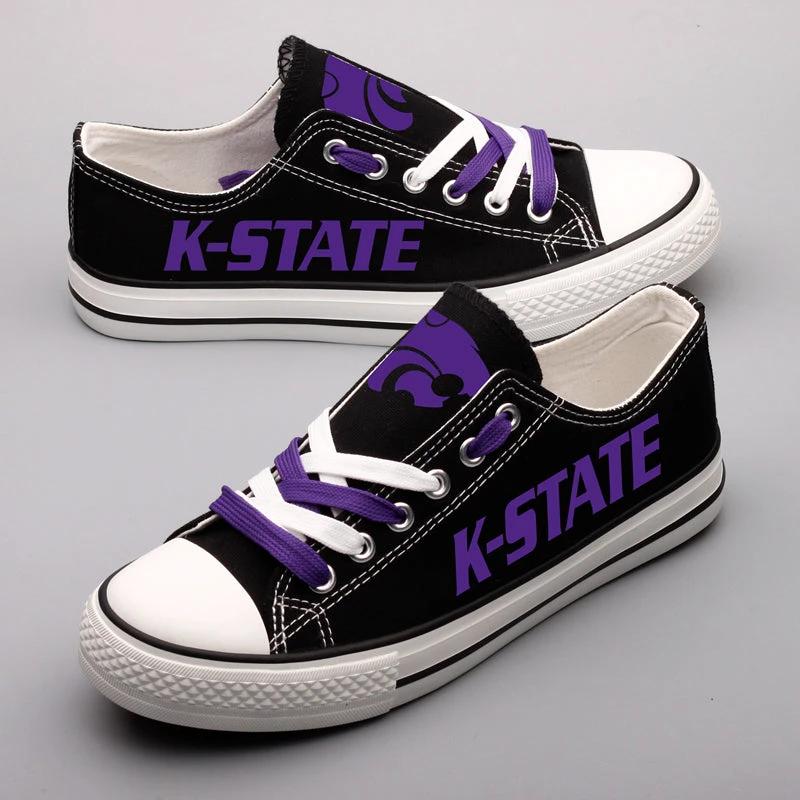 Kansas State Wildcats Sport Sneakers Shoes For Men Women Fans by Crocs