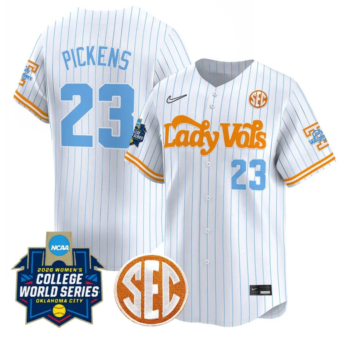 Karlyn Pickens Jersey #23 Tennessee Vols Softball 2026 World Series by My Store