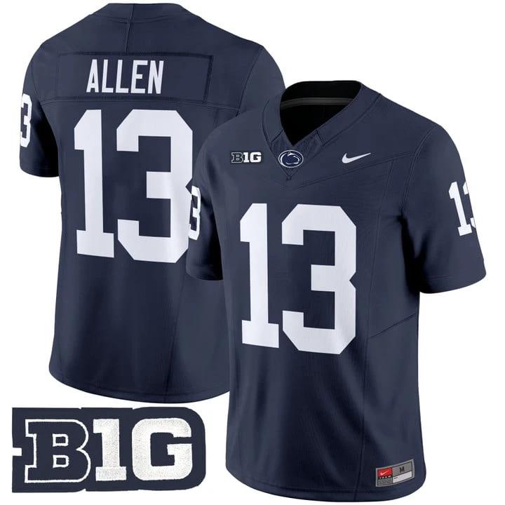 Kaytron Allen Jersey #13 Penn State Limited 2025 Stitched Navy by My Store