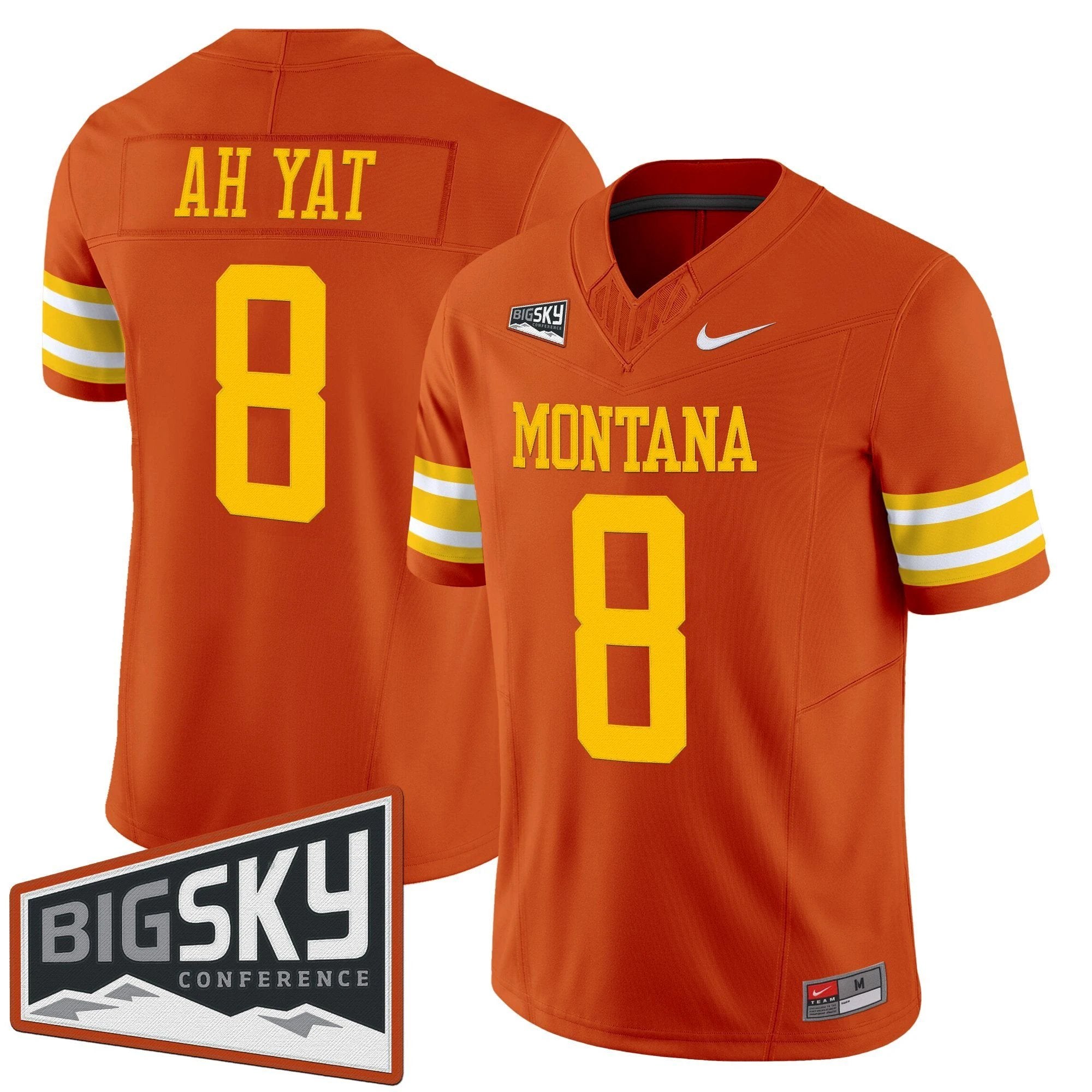 Keali'i Ah Yat Jersey #8 Montana Grizzlies 1995 Throwback Vapor Limited Stitched by My Store NCAA Football Jerseys