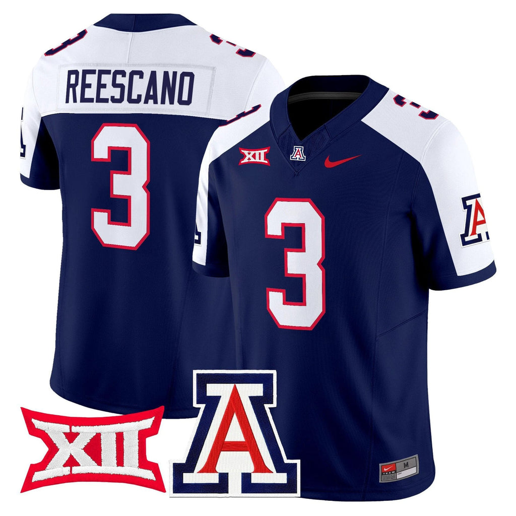 Kedrick Reescano Jersey #3 Arizona Wildcats 2025 Limited Stitched by My Store NCAA Football Jerseys