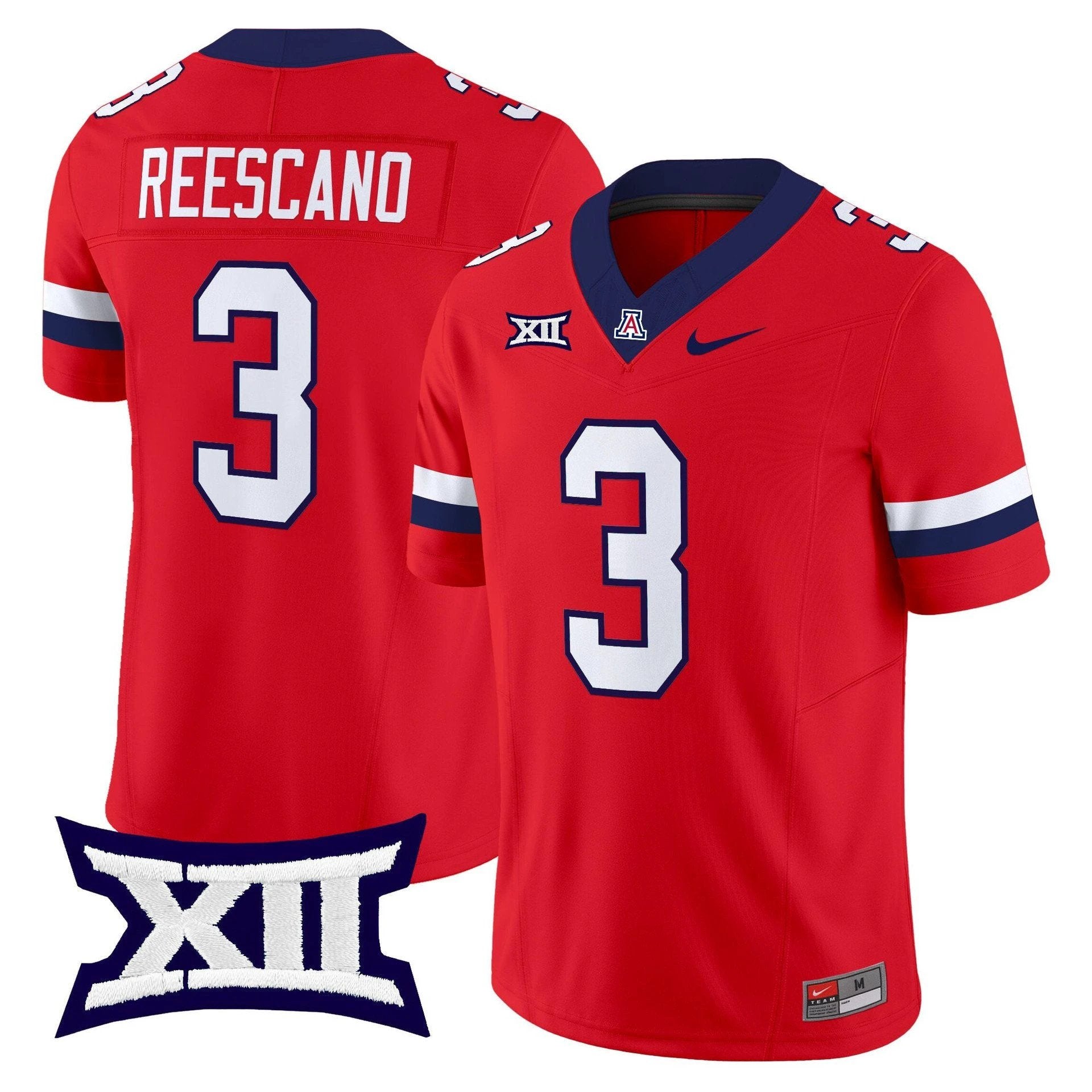 Kedrick Reescano Jersey #3 Arizona Wildcats 2025 Limited Stitched by My Store NCAA Football Jerseys