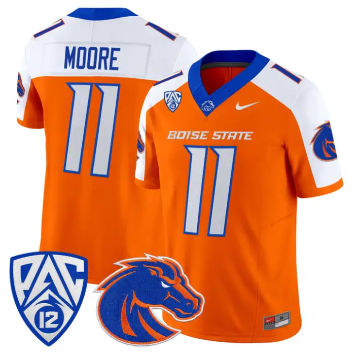 Kellen Moore Jersey #11 Boise State Broncos 2026 Vapor Limited Stitched by My Store NCAA Football Jerseys